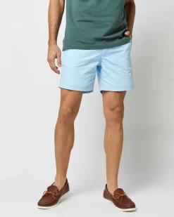 Zip-Front Mid-Length Swim Short