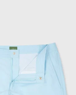 Zip-Front Mid-Length Swim Short