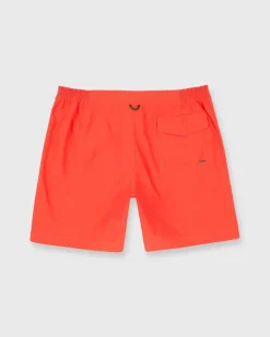 Zip-Front Mid-Length Swim Short