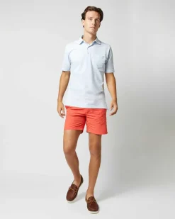 Zip-Front Mid-Length Swim Short