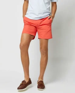Zip-Front Mid-Length Swim Short
