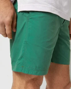 Zip-Front Mid-Length Swim Short