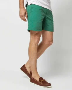 Zip-Front Mid-Length Swim Short