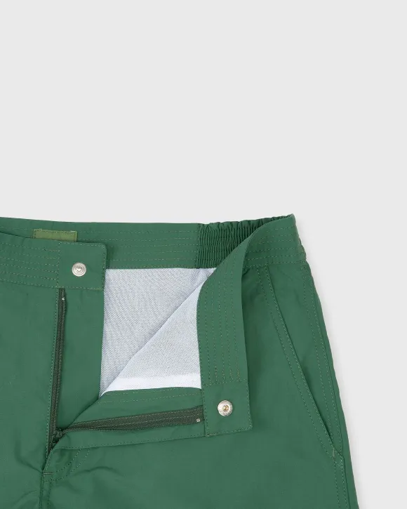 Zip-Front Mid-Length Swim Short